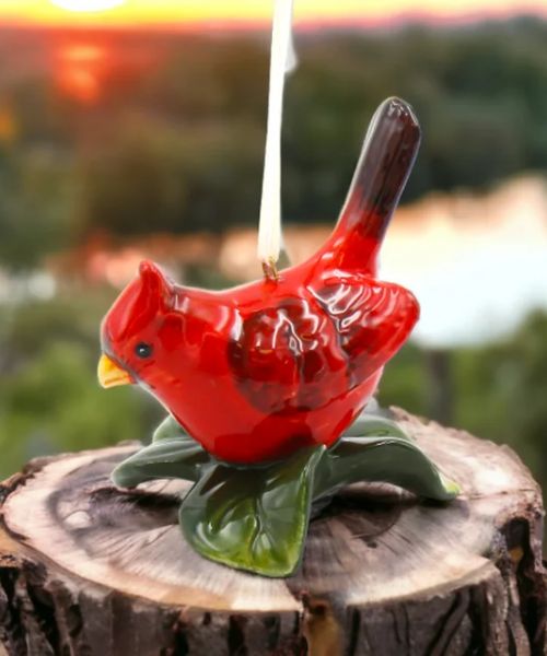 Kardinal Vogel Ornament